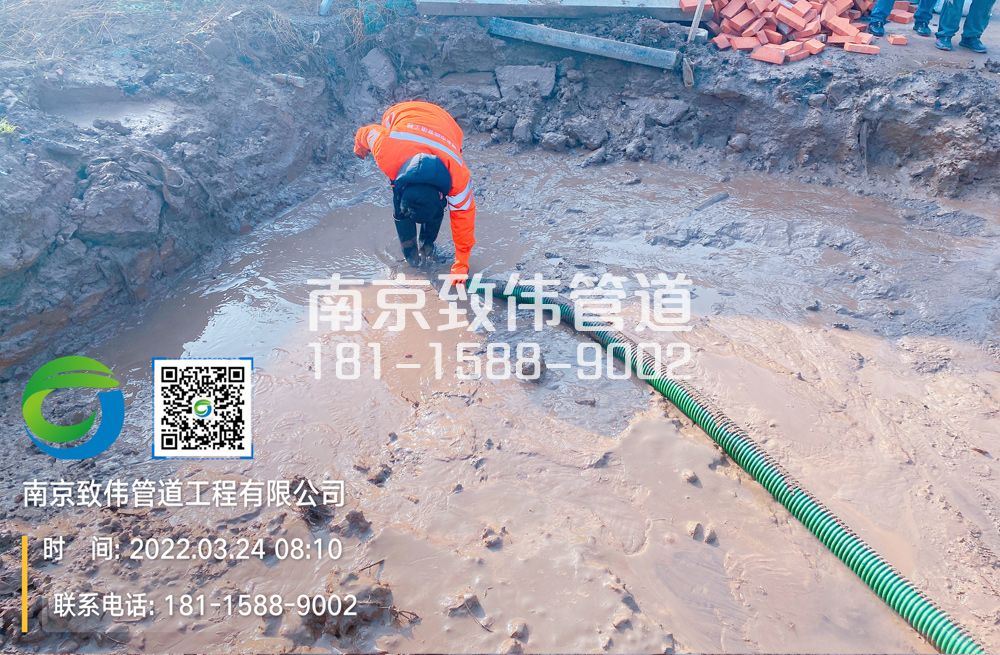 吴边工地泥浆清理
